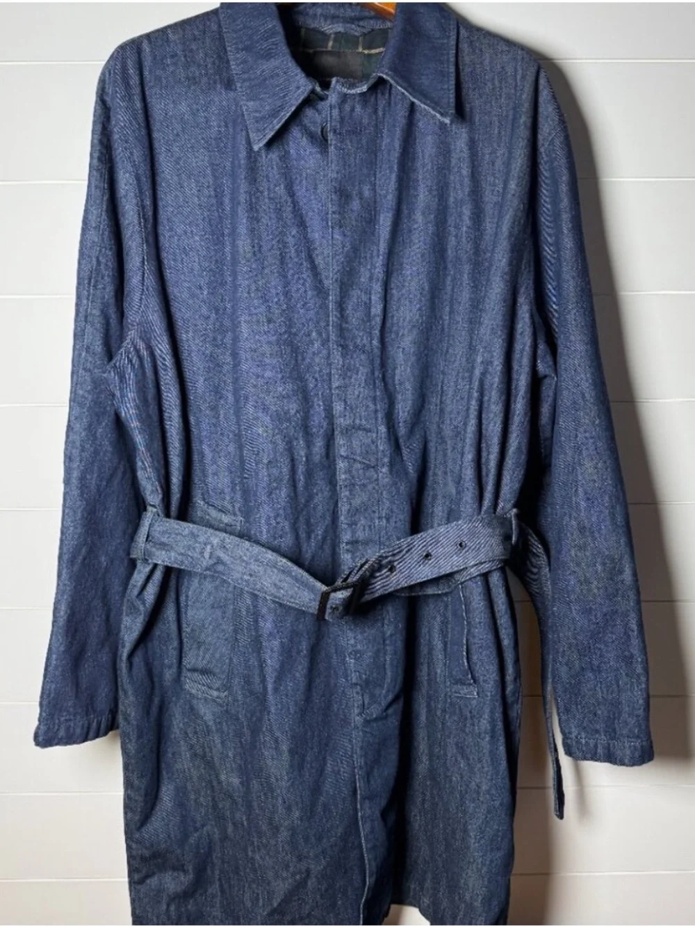 Banana Republic Denim Trench Coat